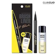 Clio kill brown brush liner 眼線液筆 送眼唇卸妝水