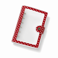 JIYAN2866 PVC A7 Binder Cover A7 Clear Photocard Holder Album Shell INS Polka Dot Kpop Photocard Alb
