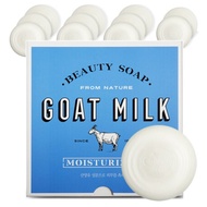 Showermate Goat Milk Moisture Soap White 90g 12ea