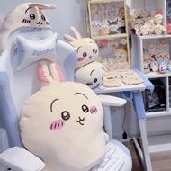 AM ST2 Chiikawa Hachiware Usagi Cartoon Cute Doll Plush Pillow Women Home Sofa Back Cushion Nap Pill