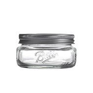 Split Lid Glass Mason Jar Tobacco Jar Transparent Mason Jar Sealed Storage Bottle Bucket Food Moistu