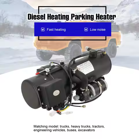 DC 24V Parking Fuel Heater 16KW Diesel Heating Parking Heater Water Heating Engine Preheating Boiler