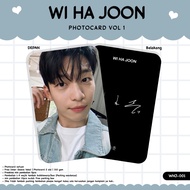 PHOTOCARD AND ActOR HAND FAN WI HA JOON VOL 1 NEWEST GLOSSY KOREA ACTOR PHOTOCARD