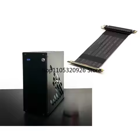 M34 Mini Transparent A4 ITX Chassis 1U Power Supply HTPC Desktop Case K39 M24 Portable