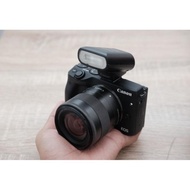 #Bekas! Terbaruu Canon M3 Dan Lensa Kit Hitam Kamera Mirrorless Bukan
