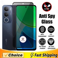1-3 Pcs 3D Glass Front Film For Vivo Y19S Y17S Y18S VivoY19S VivoY17S 4G 9H Full Cover Anti-Spy Priv
