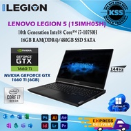 LENOVO LEGION 5(15IMH05H 81Y6) i7-10750H(10TH GEN)16GB RAM/480GB SSD/NVIDIA 1660 Ti (6GB)GPU/WIN11