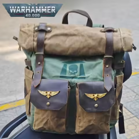 Starforged Warhammer 40K De Gloria Cadia Support Backpack MK.Ⅲ Large Capacity Outdoor Backpack New B