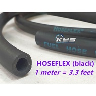 HOSEFLEX (meter) FUEL &amp; WATER HOSE heavy duty W/P 150 PSI (10 bar) 4MM 6MM 7MM 8MM 9MM 10MM 11MM 12MM 14MM 15MM 16MM