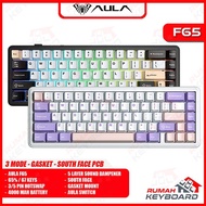 AULA F65 - 65% Compact - 3 Modes - Gaske Mount - RGB - PBT Keycap - South Face - Mechanical Keyboard
