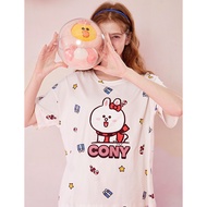 ❏sleepwear for women ✅NEW!!!  
 Cute Cotton Pajama Ice-Silk Women'sSleepwear Pajama