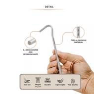 TENDA BOGABOO HEXAGON Aluminum Alloy Tent Peg - Mountain Camping Tent Peg - Ultralight Peg