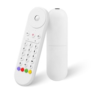 A04 Smart Voice Remote Control Air Mouse 2.4G Mini Wireless Keyboard with Gyro Remote for Android TV Box PC Projector Easy to Use White