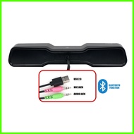 ∬ ∭ Inplay Wireless Blueetooth Speaker Bar 3D Sound Speaker With RGB 8W Dual Speakers For Laptop Pc