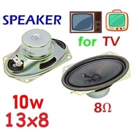 Speaker Oval Tv 10W 8R 813 Audio Loudspeaker Televisi 8 Ohm 10 Watt 8x