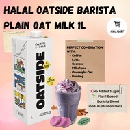 HALAL OATSIDE BARISTA PLAIN OAT MILK 1L  Oatside Oat Milk Barista Blend