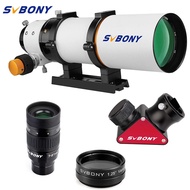 SVBONY SV503 Telescope 70ED SV188P Dielectric Mirror Star Diagonal SV135 Telescope Eyepiece Zoom 1.2