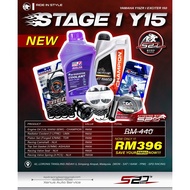 Stage 1 Package YAMAHA Y15 Y15ZR EXCITER 150 Coolant Engine Oil Piston 57MM Camshaft Top Set Gasket 