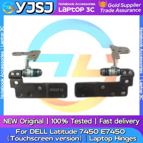 New Original Laptop Notebook Hinges For DELL Latitude 7450 E7450 (Touchscreen version)built-in left