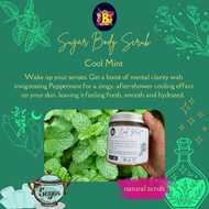 Cool Mint Sugar Body Scrub|Mint|Sugar Body Scrub|Self-preserving Body Scrub|Cooling Body Scrub