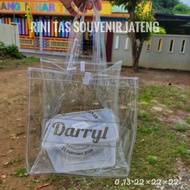 Screen-printed mica bag 22*22*22