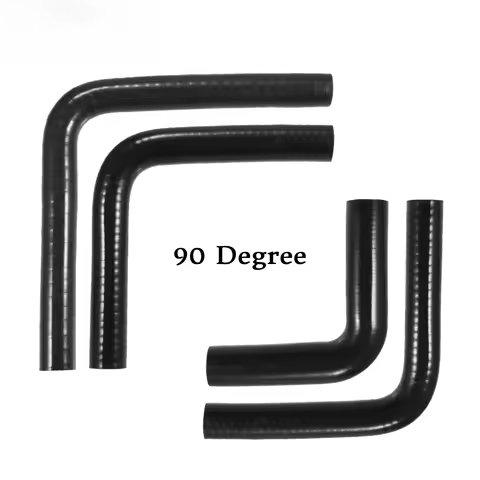 90 Degree 9.5/11/13/16/19/22/25/28/32/35/40/45/48/54MM Elbow Silicone Hose Coupler Intercooler Tube 