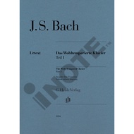 G. Henle Verlag Johann Sebastian Bach The Well-Tempered Clavier Part I BWV 846-869 Piano Book