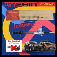 ANSHIN JAPAN QUALITY PROTON IRIZ PERSONA VVT 2016 POWER STEERING RACK ASSY RACK END&TIE ROD END 1YW