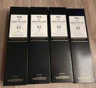 Macallan 12年單筒4支    XO VSOP