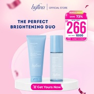 Byfina Vitamin C Brightening Facial Cleanser + Vitamin C Hydrating Mist Toner Glass Skin Duo