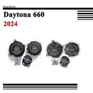 PSLER For Triumph Daytona 660 Daytona660 Engine Cover Engine Guard Engine Protector 2024