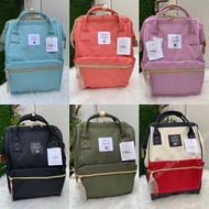 Nekokissbag Anello Canvas Bottle Rucksack Backpack กระเป๋าเป้สะพายหลัง รุ่นผ้าแคนวาส Mini & Classic 