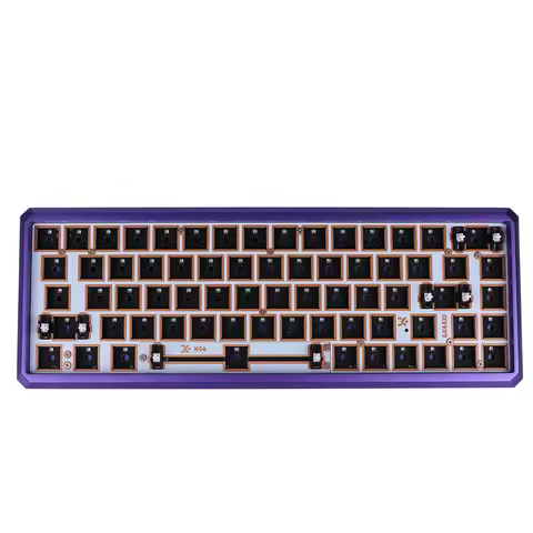 SKYLOONG GK68X/GK68XS Wireless/Wired Custom Keyboard Kit 68% layout PCB Bluetooth/wired dual mode RG
