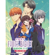 ENG DUB : FRUITS BASKET SEASON 1+2 VOL.1-51 END dvd
