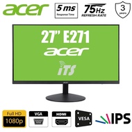 Acer 27" E271 75Hz 5ms / EK271E 100Hz 1ms IPS Monitor (HDMI/VGA)