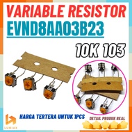 Trimpot 10K 103 VR Variable Resistor Yellow Trimpot 10 Kilo Ohm EVND8AA03B23