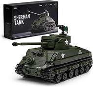 Nifeliz Sherman M4A3E8 Tank Model Kit, Military Tank Clamping Blocks, Collectible for Building and D