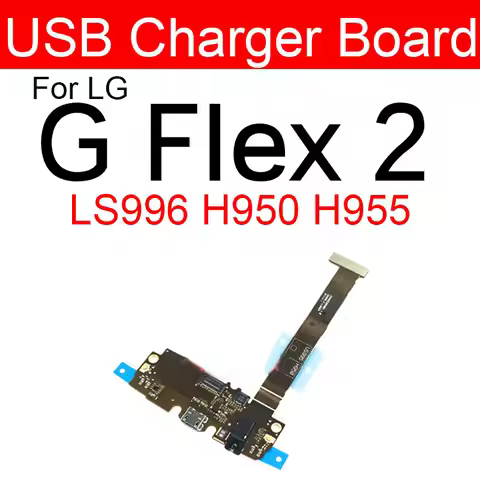 Mirco USB Charger Charging Dock Port Connector Board Flex Cable For LG G Flex 2 LS996 H950 H955 Repl