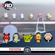 [MINI HOOK] Toyota VIOS YARIS COROLLA CROSS HILUX CAMRY ALTIS AVANZA Accessories Bodykit 2024 Car Ak