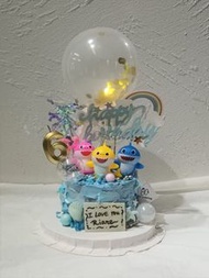 Baby Shark手工蛋糕