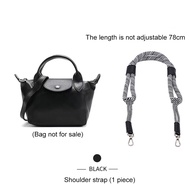 Cho Longchamp Le pliage túi da chính hãng dây túi đeo vai có thể điều chỉnh nách Crossbody túi thay