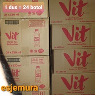 Vit 330 ml botol kecil / Aqua air mineral
