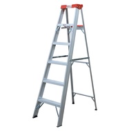 โปรลดแรง! บันไดอะลูมิเนียมทรง A มีถาดวางถังสี R12206HT 6 ขั้น A-FRAME ALUMINUM LADDER WITH TRAY R122