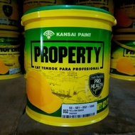 Cat tembok Property 25 kg / Kansai Paint dinding air warna ready mix