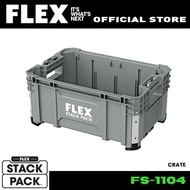 FLEX FS1104 STACKPACK Crate Tool Box / Heavy Duty Crate Tool Box