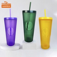 Best Selling!! Starbucks Clear Line Tumbler Bottle 750ml/drinking Bottle/Tumbler/ Cute Children's Drinking Glass BPA Free