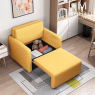A&0273單人儲物梳化床 布藝梳化 折疊沙發床 sofa bed 儲物沙發床