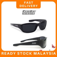 IBNUSINA EYEWEAR Sunglass Sporty Spek Mata Silau Ibnu Sinar HD Polarised Spek Silau Hitam Kuning Ori