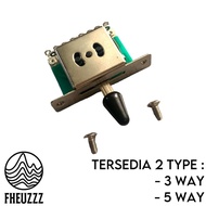 Switch Pick Up Selector 3 Way 5 Way Guitar Gitar Pickup Stratocaster Telecaster