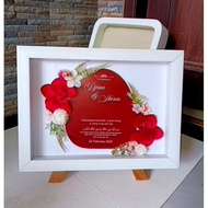 Dowry Frame, Dowry Frame size (30x40 cm) depth 5 cm